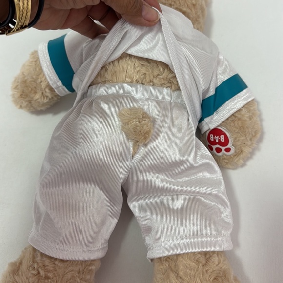 NFL Miami Dolphins Build A Bear With Football Uniform Build A Bear BAB Plush - Picture 6 of 12